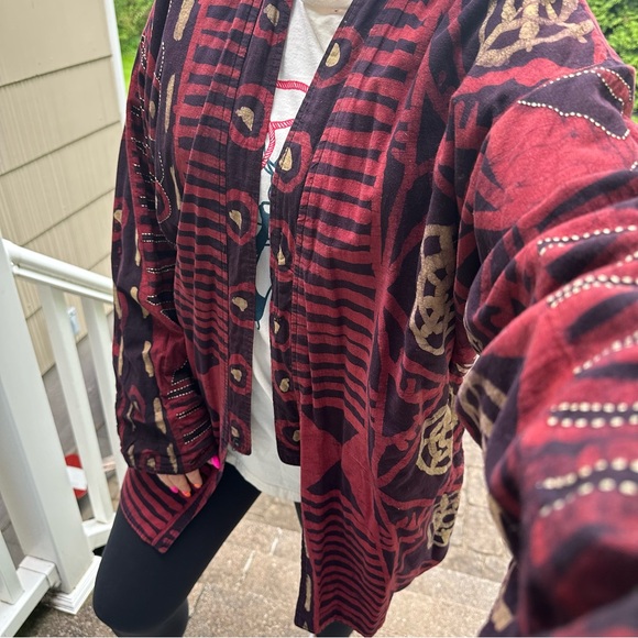 Vintage Batik fully reversible jacket - Picture 9 of 10